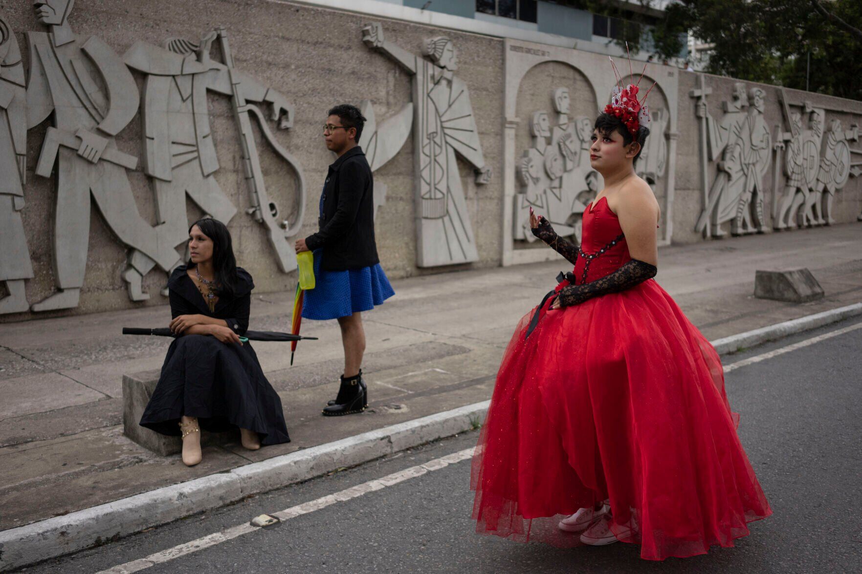 APTOPIX Guatemala Gay Pride Parade